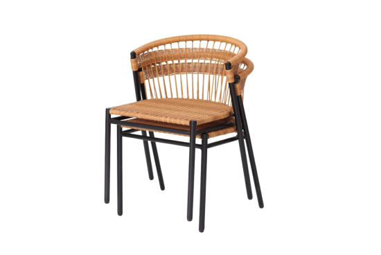 Набор садовой мебели для отдыха Балконный искусственный ротанг натуральный