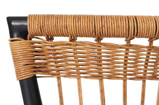 Набор садовой мебели для отдыха Балконный искусственный ротанг натуральный