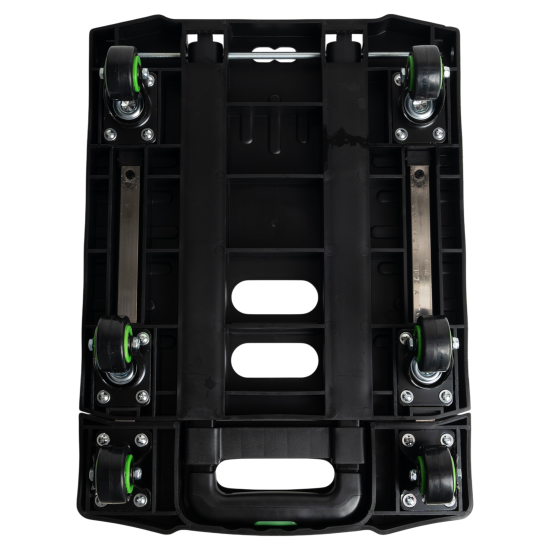 Тележка платформенная с ручкой стальная грузоподъемность 70 кг