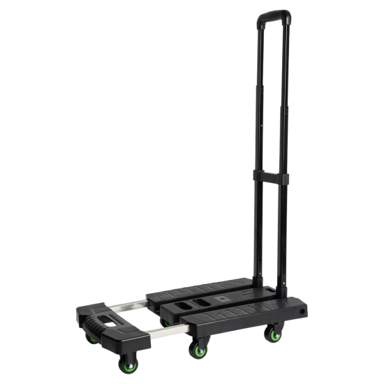 Тележка платформенная с ручкой стальная грузоподъемность 70 кг