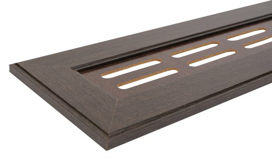 Крышка короба для радиатора 60 см МДФ цвет венге