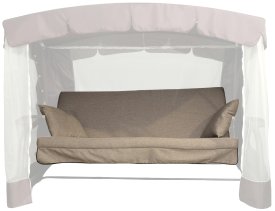 Матрас для садовых качелей Саванна 195x131 см бежевый