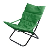 Кресло-шезлонг Ника 113x64x12 см дерево/полиэстер травяной