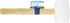 Киянка резиновая белая Vertextools 10-52-450 450 г