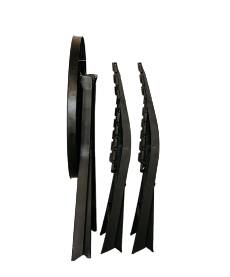 Набор садовой мебели для отдыха Марсель пластик графит