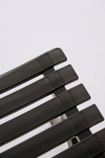 Набор садовой мебели для отдыха Марсель пластик графит