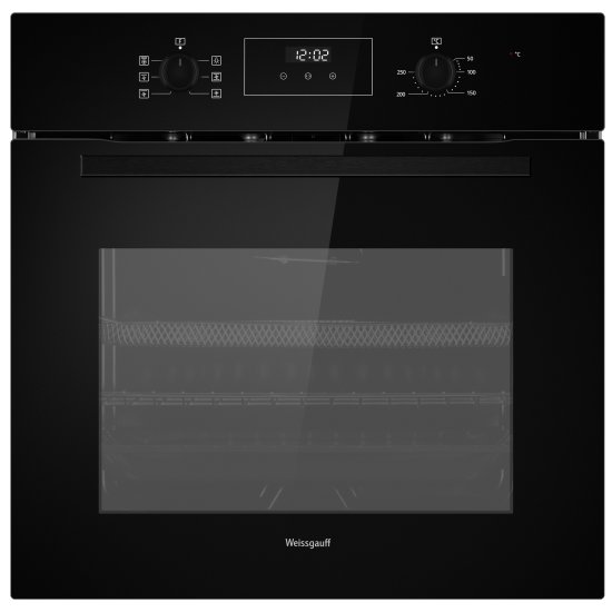 Электрический духовой шкаф Weissgauff EOM 386 PDB 59.5x42.1x59.5 см конвекция цвет черный