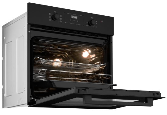 Электрический духовой шкаф Weissgauff EOM 386 PDB 59.5x42.1x59.5 см конвекция цвет черный