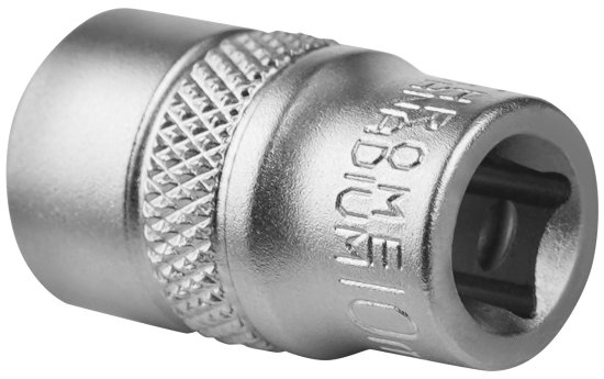 Торцевая головка Vertextools 0029-14-10 1/4 дюйма 10 мм