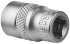 Торцевая головка Vertextools 0029-14-10 1/4 дюйма 10 мм