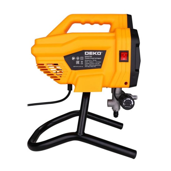 Аппарат окрасочный сетевой поршневой Deko DKAS700, 700 Вт, 1.5 л/мин