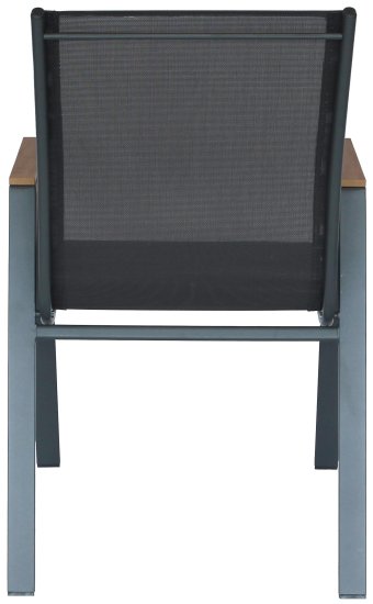 Стул садовый Garden Story Almi Dinner GS063 56x63x90 см сталь серый