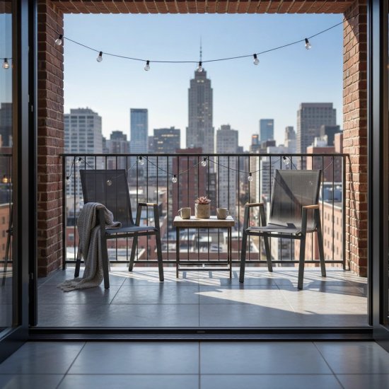 Стул садовый Garden Story Almi Dinner GS063 56x63x90 см сталь серый