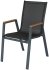 Стул садовый Garden Story Almi Dinner GS063 56x63x90 см сталь серый