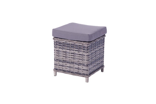 Набор садовой мебели для обеда Stavr искусственный ротанг серый