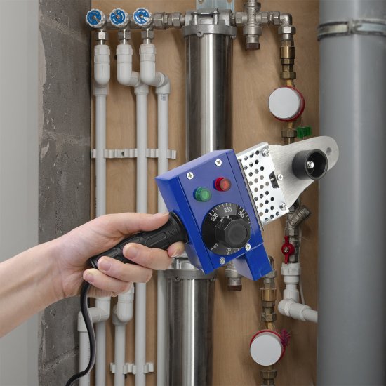 Аппарат для сварки полипропиленовых труб Мегеон 98106 800 Вт