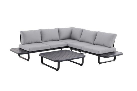 Набор садовой мебели BEGINIA Oshten алюминий серый