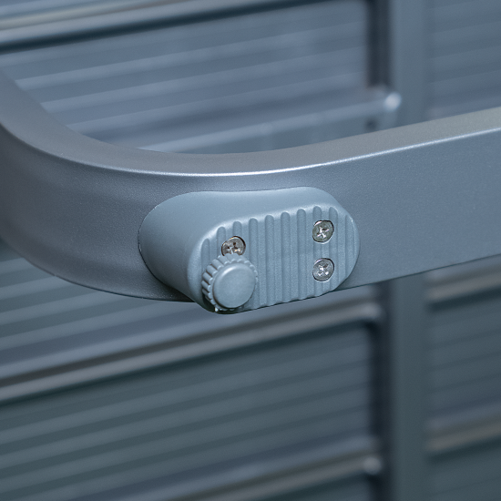 Набор садовой мебели для отдыха с подушками BEGINIA Oshten Алюминий Стол, диван Серый / серебристый