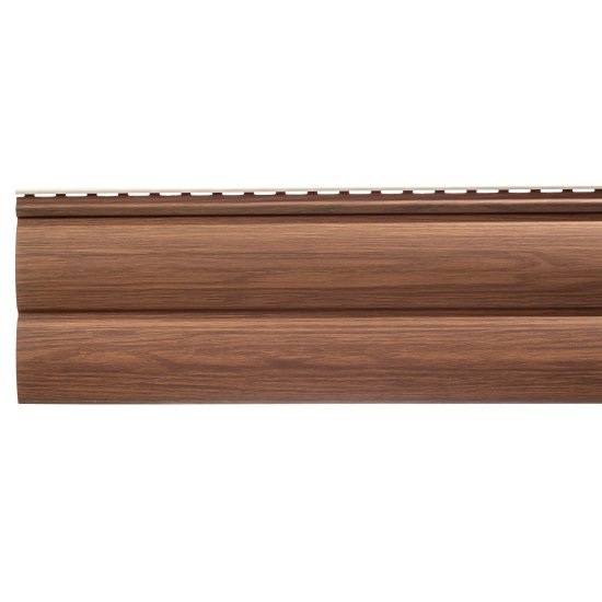 Сайдинг Docke Lux БлокХаус 3600х243 мм миндаль