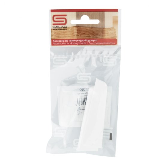 Заглушка торцевая Salag Lima SG 72 мм белая левая-правая (2 шт.)