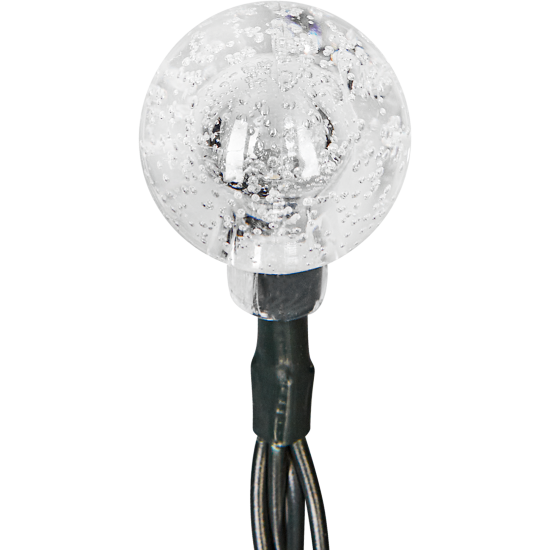 Гирлянда светодиодная шар KREAFORTA Anvik на солнечных батареях 4.3 м цвет белый