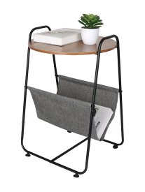 Журнальный столик Dream River 67x43x39 см коричнево-черный