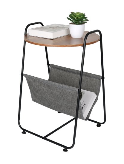 Журнальный столик Dream River 67x43x39 см коричнево-черный