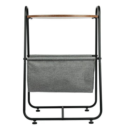 Журнальный столик Dream River 67x43x39 см коричнево-черный