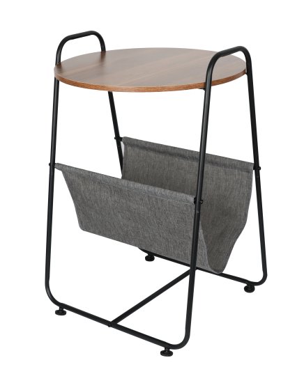 Журнальный столик Dream River 67x43x39 см коричнево-черный