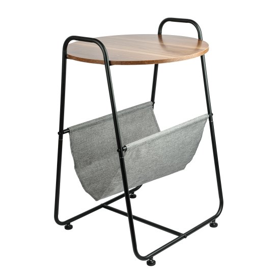 Журнальный столик Dream River 67x43x39 см коричнево-черный