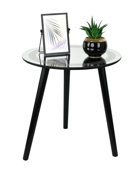 Журнальный столик Dream River 38x49 см прозрачный