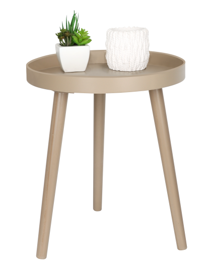 Журнальный столик Dream River 38x46 см бежевый