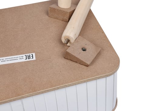 Журнальный столик Dream River 40x29x52 см бежевый