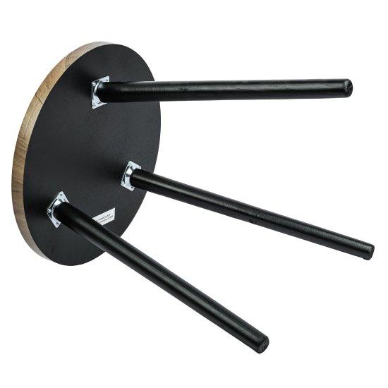 Журнальный столик Dream River 39x48 см коричнево-черный