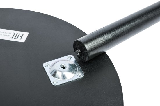 Журнальный столик Dream River 39x48 см коричнево-черный