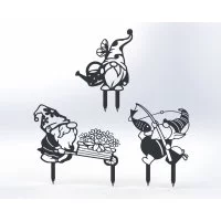 Металлические фигурки садовые ООО Металекс Гномики