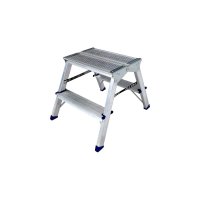 Двухсторонняя алюминиевая стремянка Алюмет ADK6202