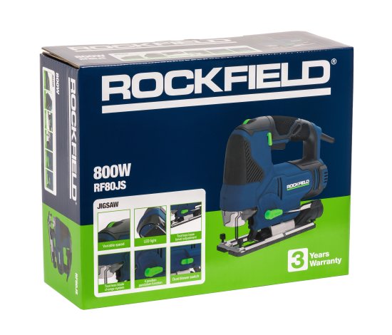 Лобзик сетевой Rockfield RF80JS, 800 Вт