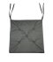 Подушка для стула Linen Way 40x40 см цвет стальной