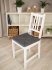 Подушка для стула Linen Way 40x40 см цвет стальной