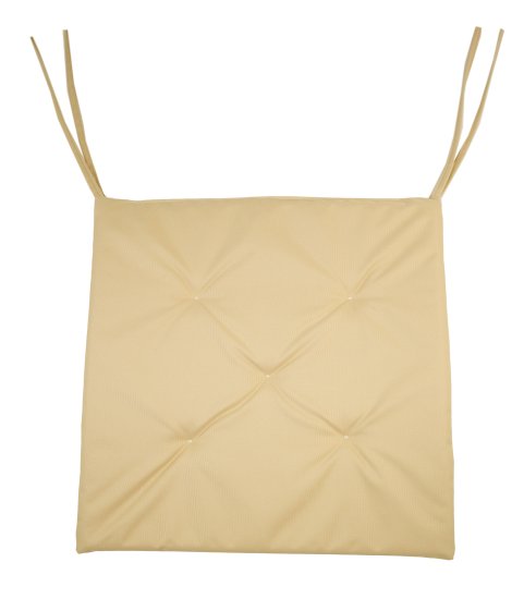 Подушка для стула Linen Way 40x40 см цвет бежевый