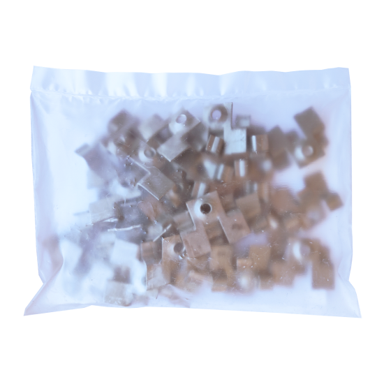 Клипса для террасной доски T-Decks 150x20 мм сталь цвет серый 30 шт.