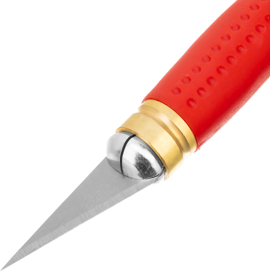 Нож для точных работ Matrix 78855 алюминиевый корпус перовое лезвие 40 мм