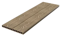 Ступень прямая Classic ДПК 28x317x3000 мм цвет коричневый