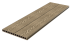 Ступень прямая Classic ДПК 28x317x3000 мм цвет коричневый