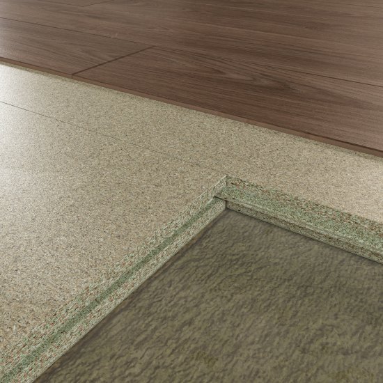 Плита ДСП 38 мм шлифованная 1200x520x38 мм 0.64 м²