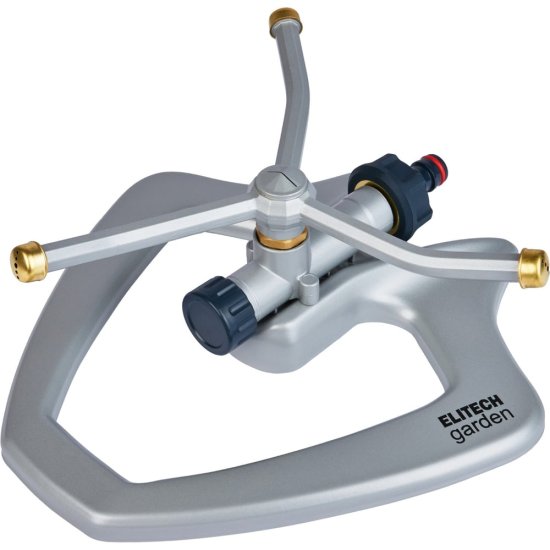 Круговой металлический разбрызгиватель Elitech SP 007RM Garden