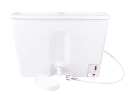 Водонагреватель наливной 17 л ДТРД 1.25 кВт пластиковый бак