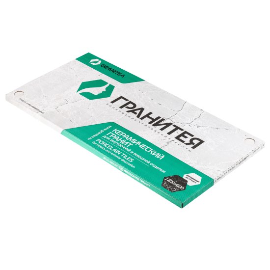 Керамогранит Уральский Гранит Neiva G391 белый 1200х600х10 мм (3 шт.=2,16 кв.м)