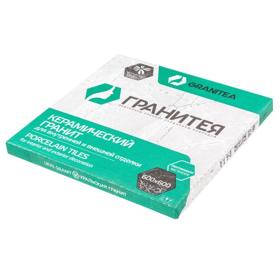 Керамогранит Уральский Гранит Neiva G397 бронзовый 600х600х10 мм (4 шт.=1,44 кв.м)